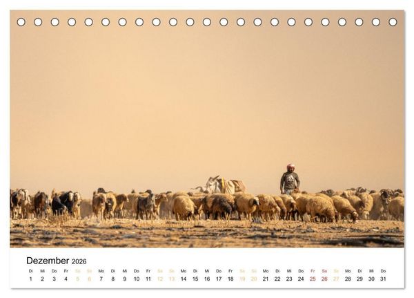Produktbild: Jordanien - Land zwischen Antike und Moderne (Tischkalender 2026 DIN A5 quer), CALVENDO Monatskalender