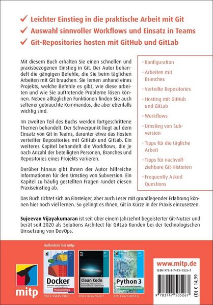 Produktbild: Git Schnelleinstieg