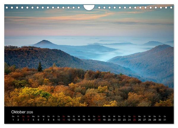Produktbild: Mystischer Pf&auml;lzer Wald (Wandkalender 2026 DIN A4 quer), CALVENDO Monatskalender