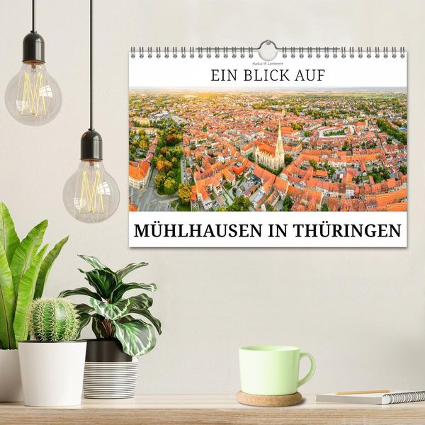 Produktbild: Ein Blick auf M&uuml;hlhausen in Th&uuml;ringen (Wandkalender 2026 DIN A4 quer), CALVENDO Monatskalender
