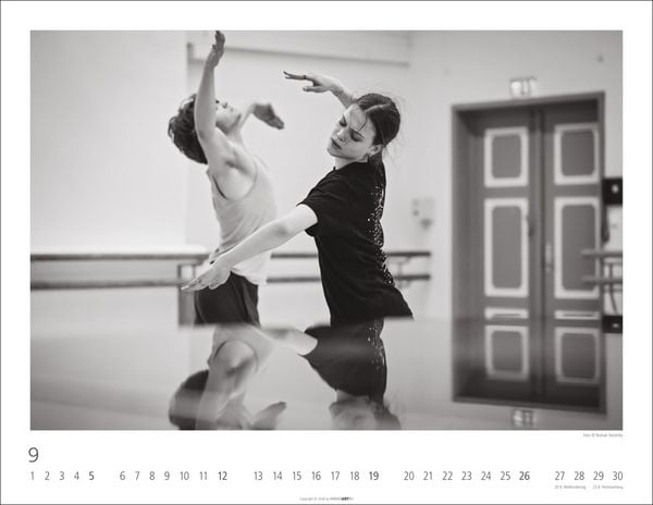 Produktbild: Ballettsaal - Stuttgarter Ballett Kalender 2027 - Stuttgarter Ballett