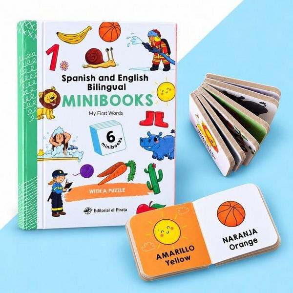 Produktbild: Spanish and English Bilingual Minibooks - My First Words
