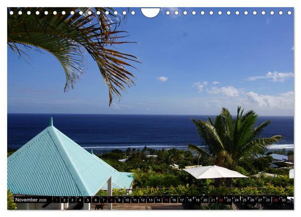 Produktbild: La R&eacute;union - Paradies im indischen Ozean (Wandkalender 2026 DIN A4 quer), CALVENDO Monatskalender