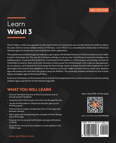 Produktbild: Learn WinUI 3 - Second Edition
