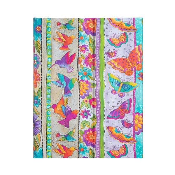 Produktbild: Hardcover Notizbuch Kolibri und Schmetterlinge, Ultra, Liniert