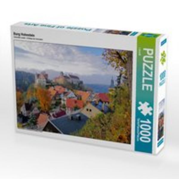 CALVENDO Puzzle Burg Hohnstein | 1000 Teile Lege-Größe 64x48cm Foto-Puzzle für glückliche Stunden