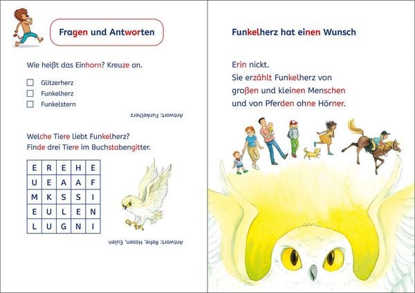 Produktbild: Lesel&ouml;wen 1. Klasse - Eine Freundin f&uuml;r das kleine Einhorn