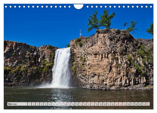 Produktbild: Mongolei Endlose Weite (Wandkalender 2026 DIN A4 quer), CALVENDO Monatskalender