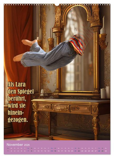 Produktbild: Laras Traum (hochwertiger Premium Wandkalender 2026 DIN A2 hoch), Kunstdruck in Hochglanz