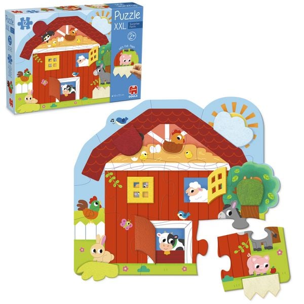 Produktbild: GOULA - XXL-Puzzle &Uuml;berraschungsbauernhof