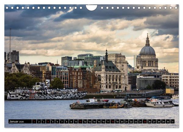 Produktbild: Wundervolles London (Wandkalender 2026 DIN A4 quer), CALVENDO Monatskalender