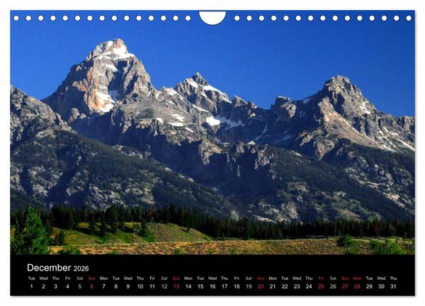 Produktbild: The Yellowstone National Park (Wall Calendar 2026 DIN A4 landscape), CALVENDO 12 Month Wall Calendar