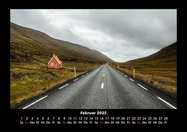 Produktbild: Landschaftskalender 2025 Fotokalender DIN A3