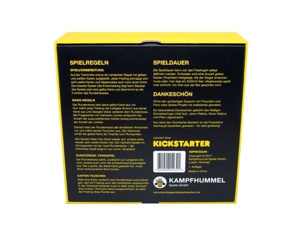 Produktbild: Kampf gegen das Spiessertum Hauptspiel