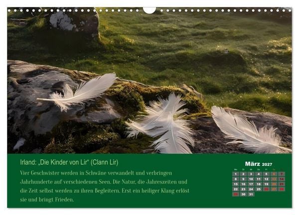 Produktbild: 12 M&auml;rchen unserer Welt (Wandkalender 2027 DIN A3 quer), CALVENDO Monatskalender