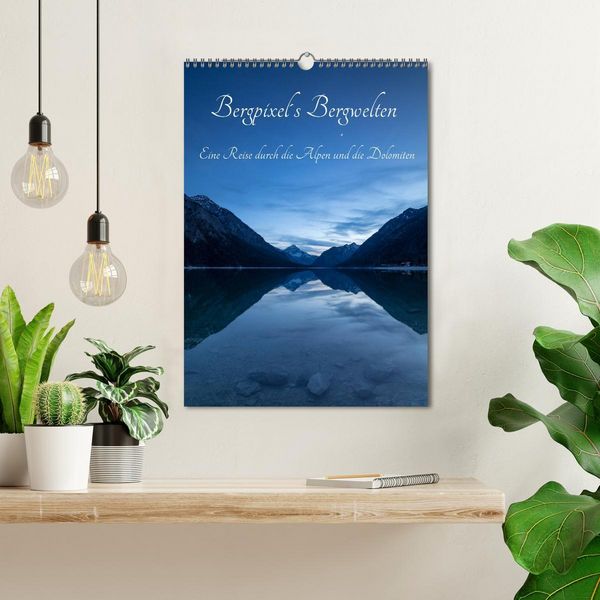 Produktbild: Bergpixel&acute;s Bergwelten (Wandkalender 2026 DIN A3 hoch), CALVENDO Monatskalender