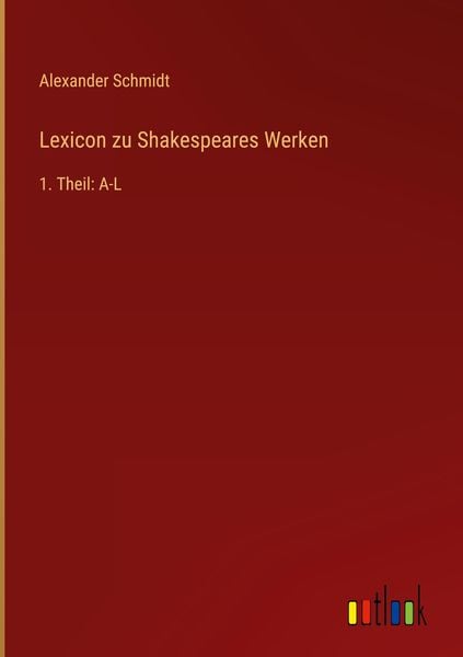 Produktbild: Lexicon zu Shakespeares Werken