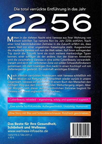 Produktbild: Die total verr&uuml;ckte Entf&uuml;hrung in das Jahr 2256