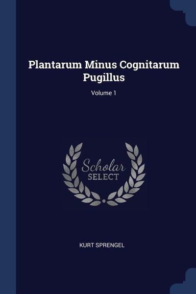Produktbild: Plantarum Minus Cognitarum Pugillus; Volume 1
