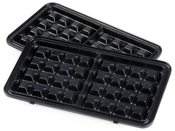 Produktbild: DOMO SANDWICH-WAFFEL-GRILL 3-IN-1 INKY BLACK Sandwichmaker Schwarz