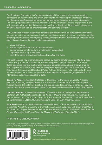 Produktbild: The Routledge Companion to Puppetry and Material Performance