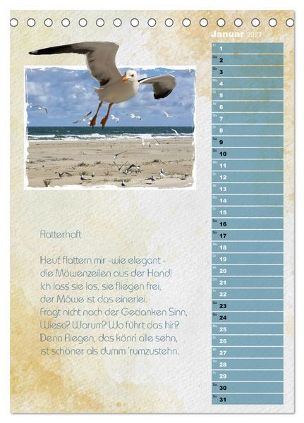 Produktbild: Wenn alle M&ouml;wen Emma hie&szlig;en... (Tischkalender 2027 DIN A5 hoch), CALVENDO Monatskalender