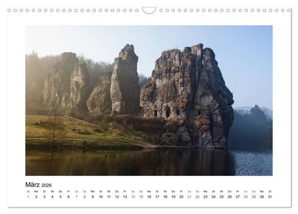Produktbild: Impressionen aus Ostwestfalen-Lippe (Wandkalender 2026 DIN A3 quer), CALVENDO Monatskalender