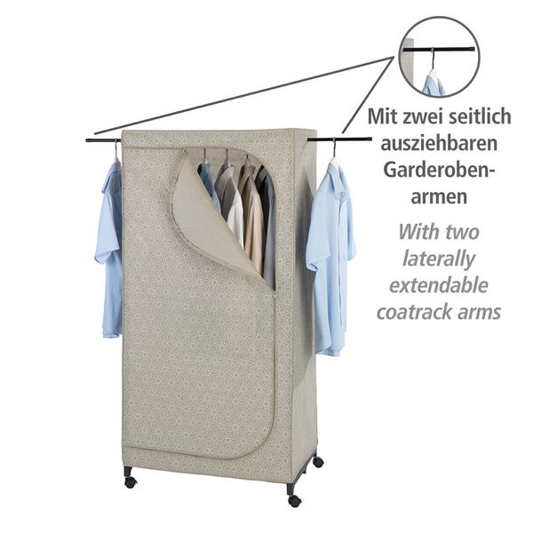 Produktbild: Kleiderschrank Mod. Balance mit Rollen, mit Rei&szlig;verschluss