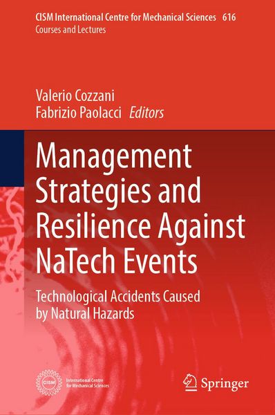 Produktbild: Management Strategies and Resilience Against NaTech Events