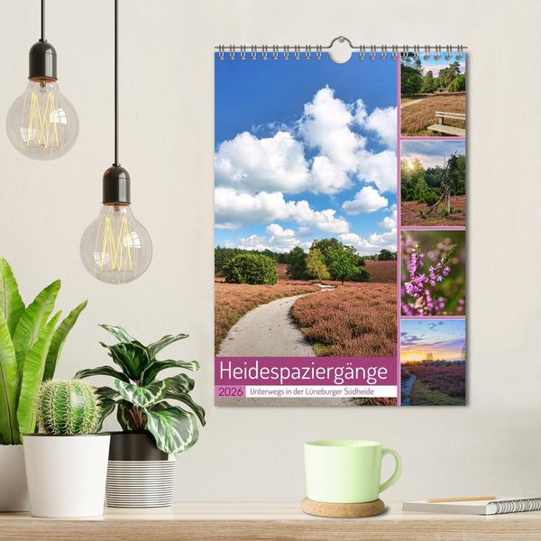 Produktbild: Heidespazierg&auml;nge (Wandkalender 2026 DIN A4 hoch), CALVENDO Monatskalender