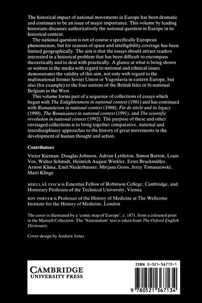 Produktbild: The National Question in Europe in Historical Context