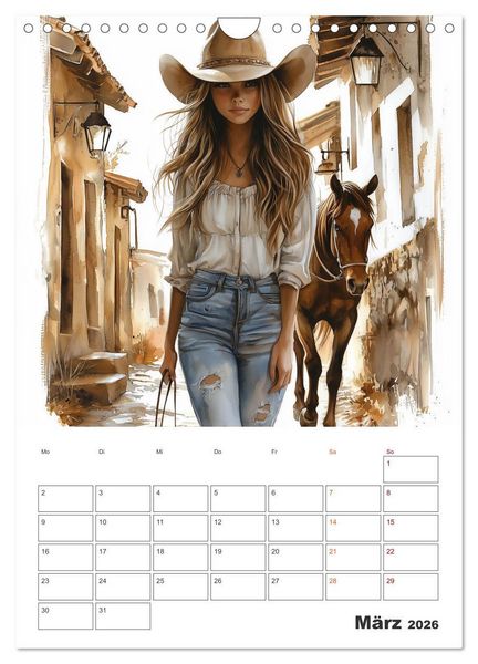 Produktbild: Herzenspferde (Wandkalender 2026 DIN A4 hoch), CALVENDO Monatskalender