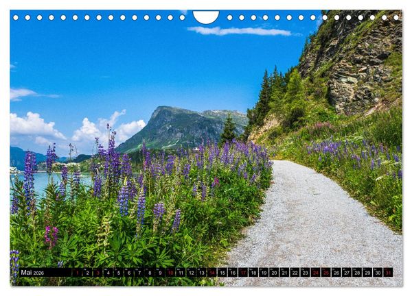 Produktbild: Wanderparadies Montafon (Wandkalender 2026 DIN A4 quer), CALVENDO Monatskalender