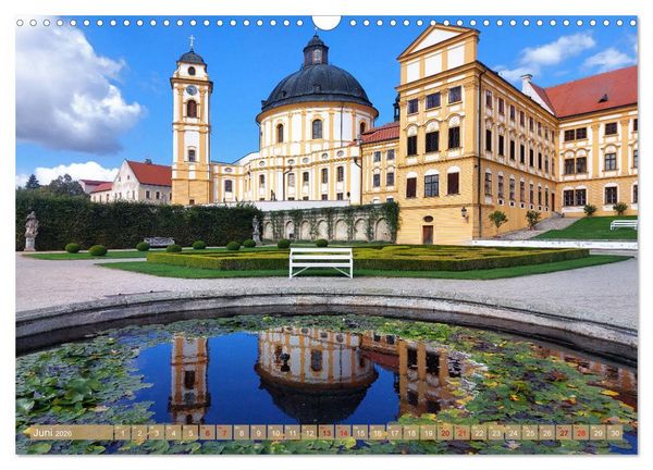 Produktbild: Trebitsch und Schloss Jarmeritz (Wandkalender 2026 DIN A3 quer), CALVENDO Monatskalender