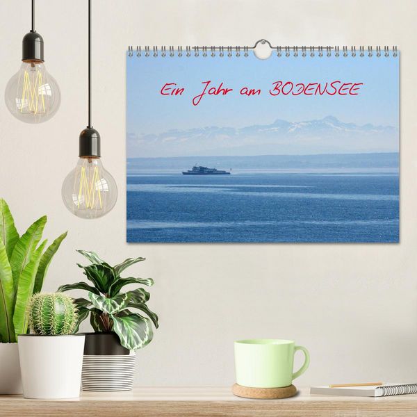 Produktbild: Ein Jahr am BODENSEE (Wandkalender 2026 DIN A4 quer), CALVENDO Monatskalender