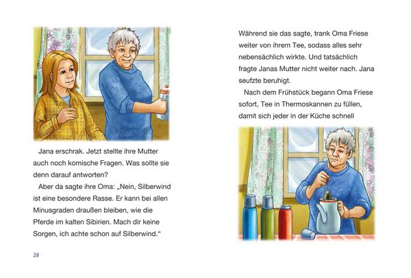 Produktbild: Silberwind, das wei&szlig;e Einhorn (Band 5) - Die verwunschene Eisprinzessin