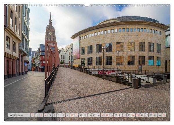 Produktbild: Frankfurt am Main Impressionen (Wandkalender 2026 DIN A2 quer), CALVENDO Monatskalender