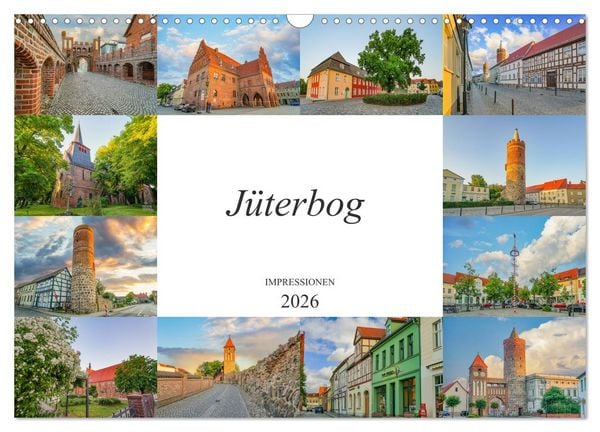 Produktbild: J&uuml;terbog Impressionen (Wandkalender 2026 DIN A3 quer), CALVENDO Monatskalender