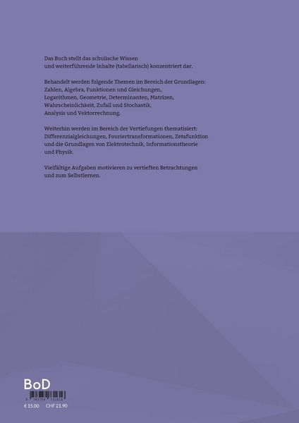 Produktbild: Mathematik