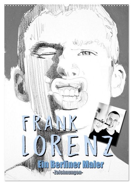 Produktbild: Frank Lorenz - Zeichnungen (Wandkalender 2026 DIN A2 hoch), CALVENDO Monatskalender