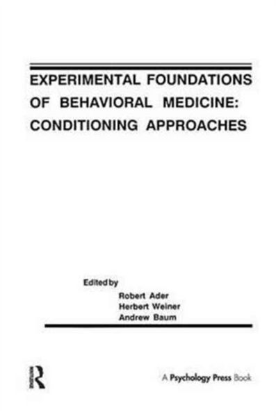 Produktbild: Experimental Foundations of Behavioral Medicines