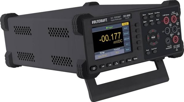 Produktbild: VOLTCRAFT VC-7055BT Tisch-Multimeter digital Datenlogger CAT I 1000 V, CAT II 600 V Anzeige (Counts): 55000