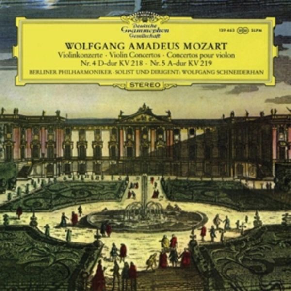 Wolfgang Amadeus Mozart: Violinkonzerte (180 G) - Berliner Philharmoniker, Vinyl