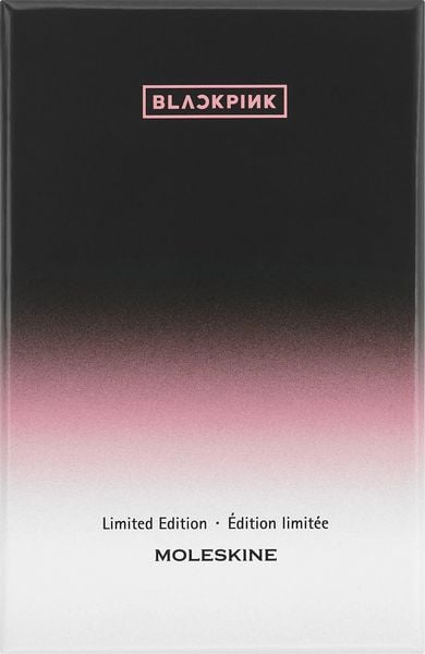 Produktbild: Moleskine X Blackpink Notizbuch faux fur XS, blanko, fester Einband, schwarz