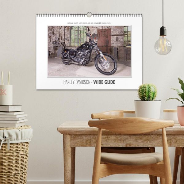 Produktbild: Emotionale Momente: Harley Davidson - Wide Glide (Wandkalender 2026 DIN A3 quer), CALVENDO Monatskalender