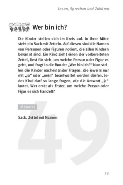 Produktbild: Die 50 besten Spiele zur Sprachf&ouml;rderung in der Grundschule. Klasse 1 bis 4