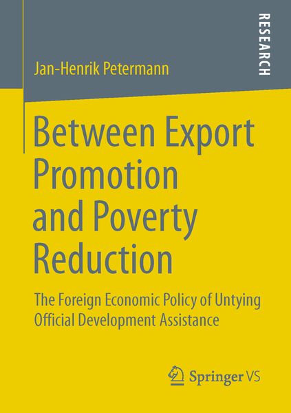 Produktbild: Between Export Promotion and Poverty Reduction