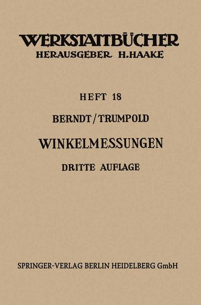 Produktbild: Technische Winkelmessungen