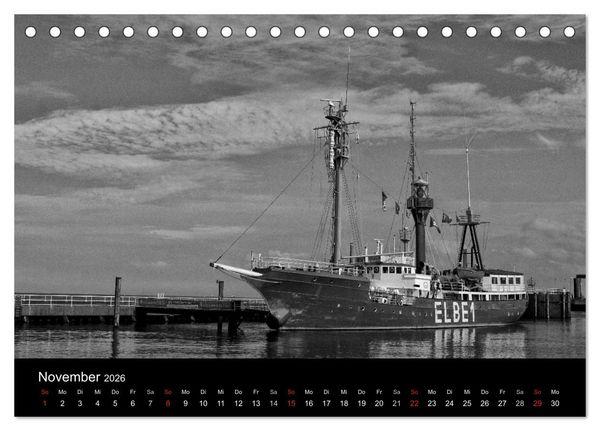 Produktbild: Willkommen in Cuxhaven (Tischkalender 2026 DIN A5 quer), CALVENDO Monatskalender