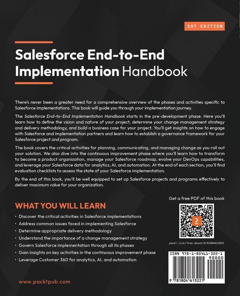 Produktbild: Salesforce End-to-End Implementation Handbook